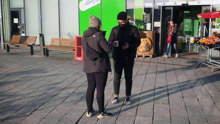 Vegan Hot Cocoa Activism at Copenhagen University
