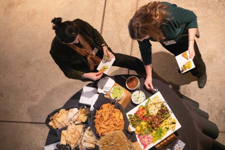 Sustainable vegan event food at the 2019 Animal Law Conference