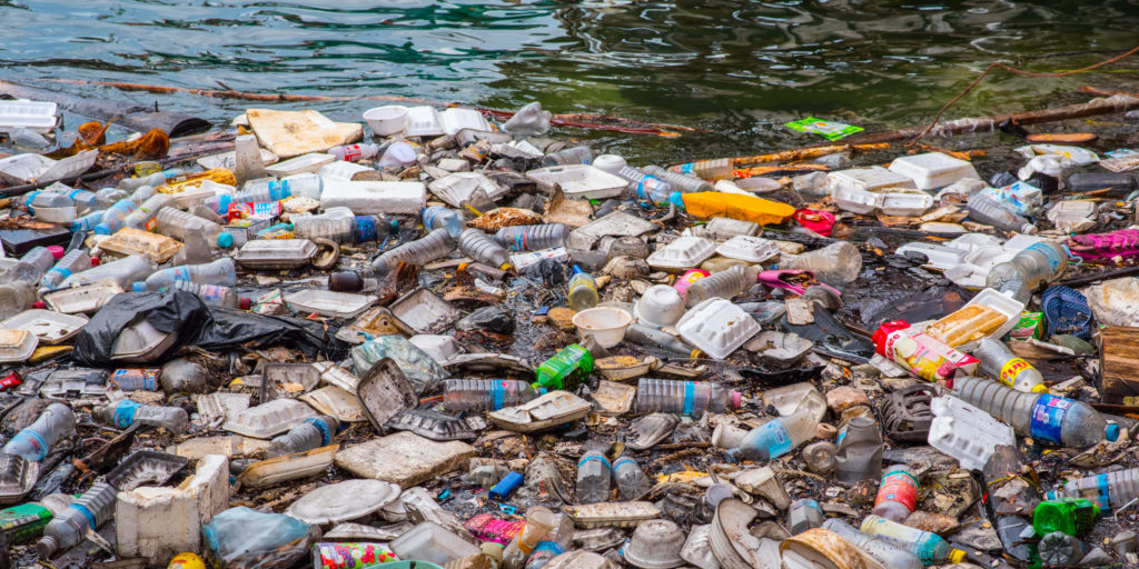 Plastic in oceans