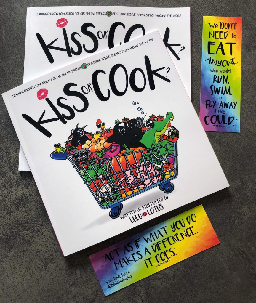 Kiss or Cook children's book