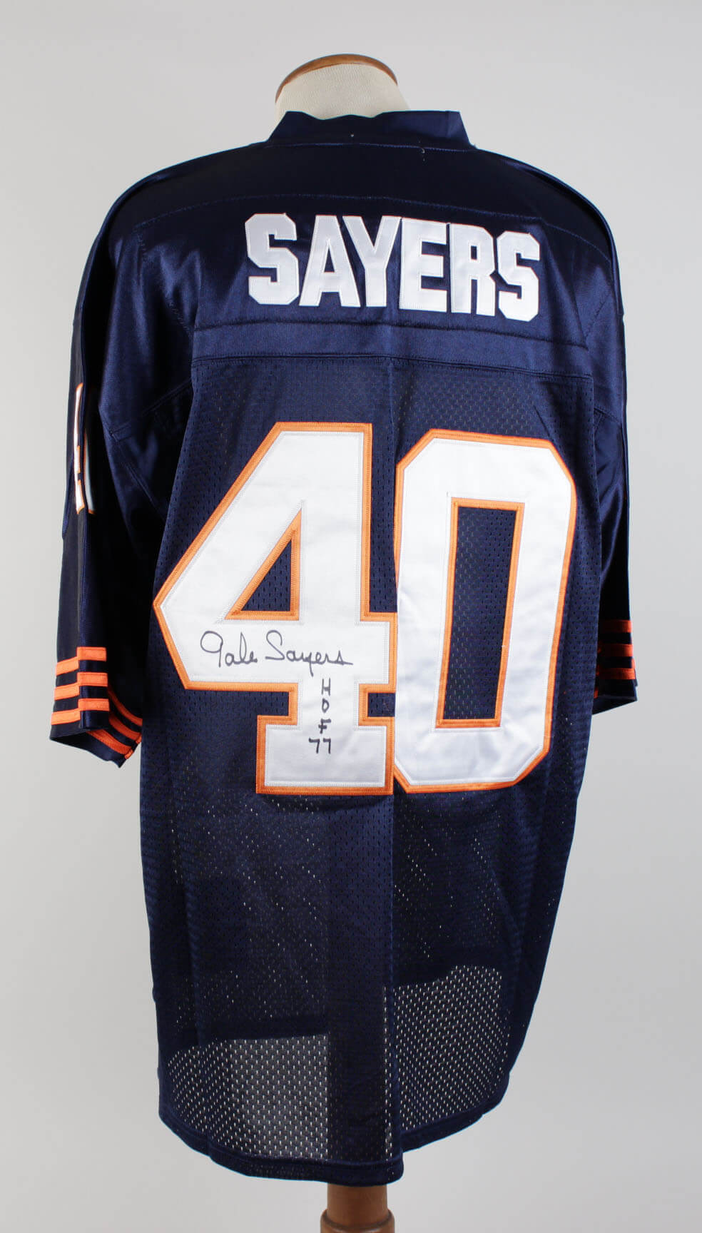 gale sayers signed jersey