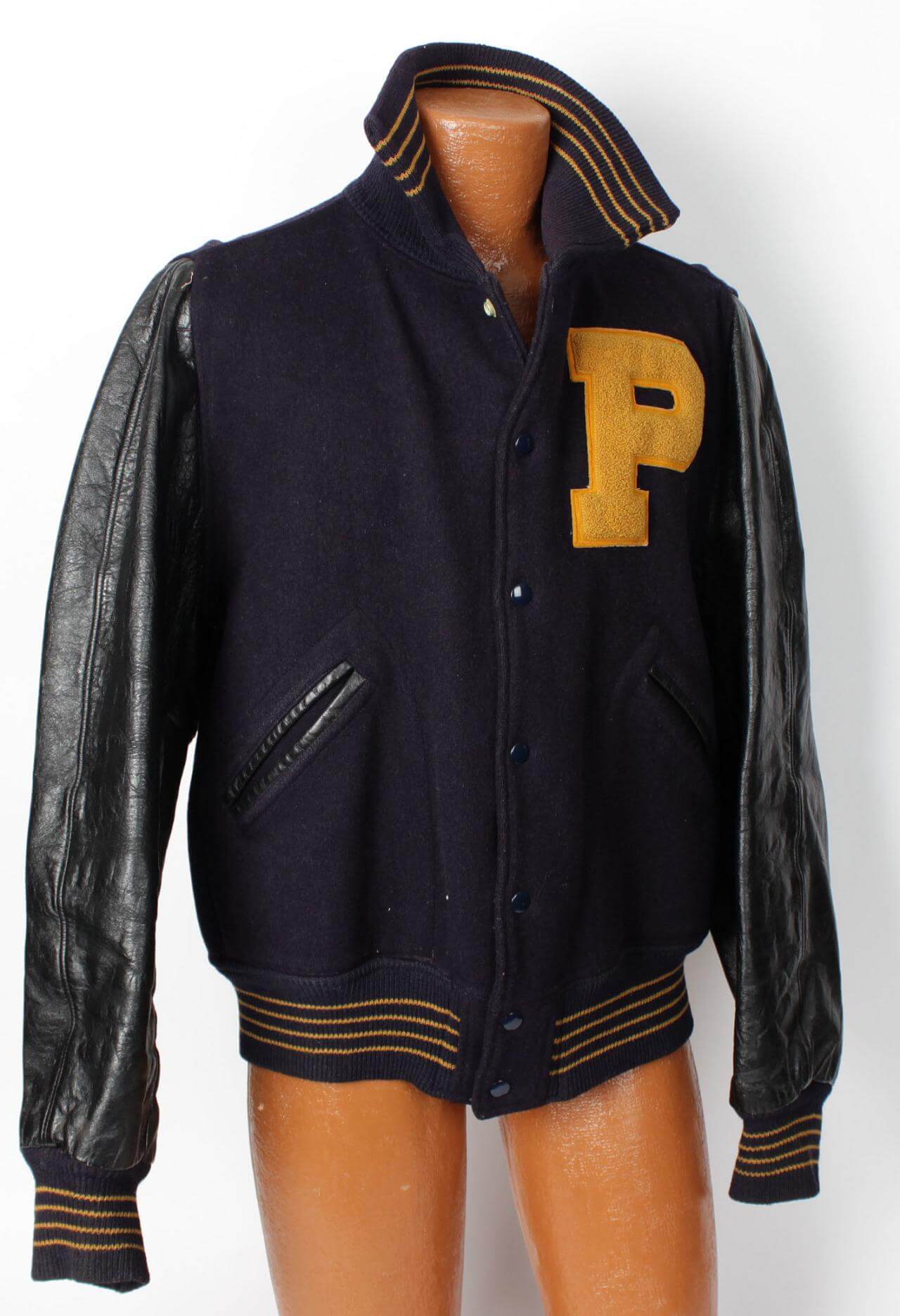 1950 Worn Charles Chuck Thomas Team Captain Pitt Panthers Butwin The Champion of Jackets Varsity