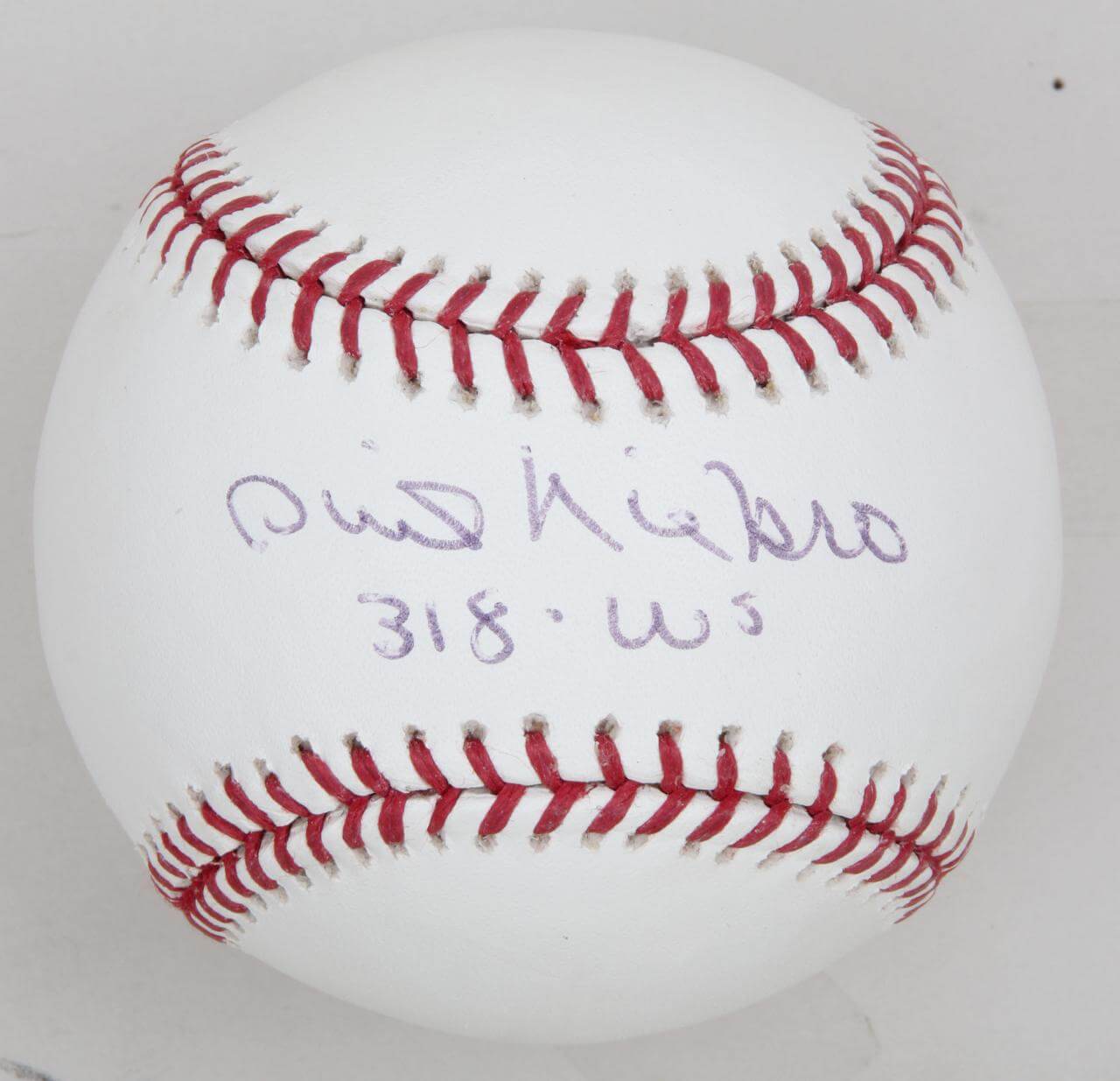 Phil Nierko Signed Baseball Braves COA Memorabilia Expert