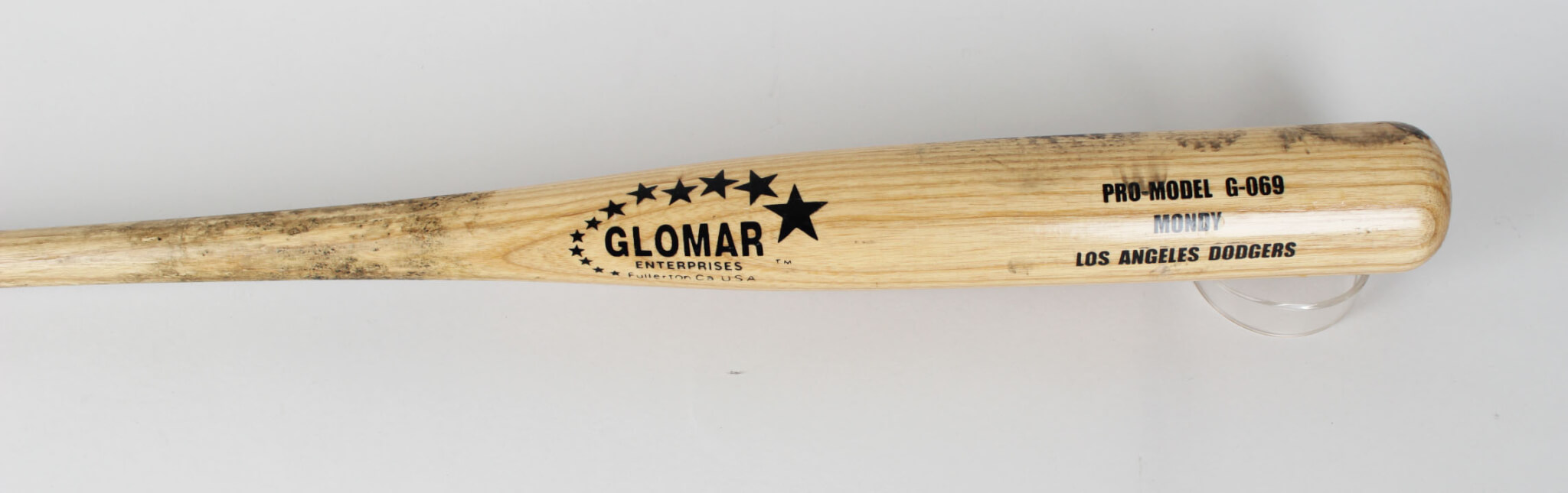 Los Angeles Dodgers Raul Mondesi GameUsed Baseball Bat (COA