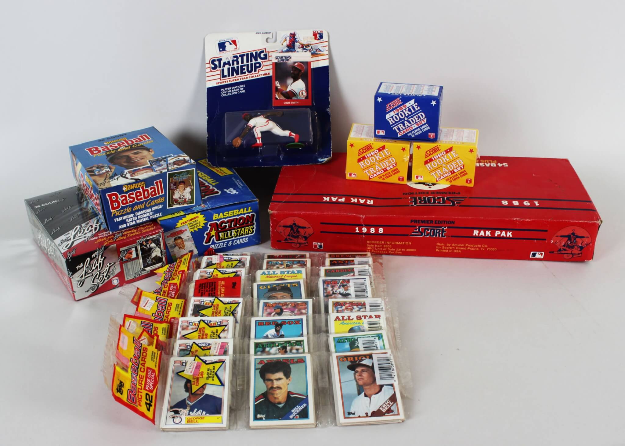 Large Lot of Baseball Cards Unopened Modern Era Memorabilia Expert