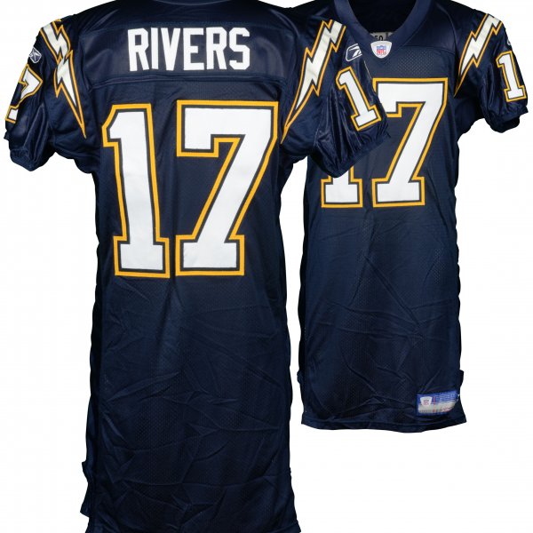 Philip rivers game worn jersey Clearance