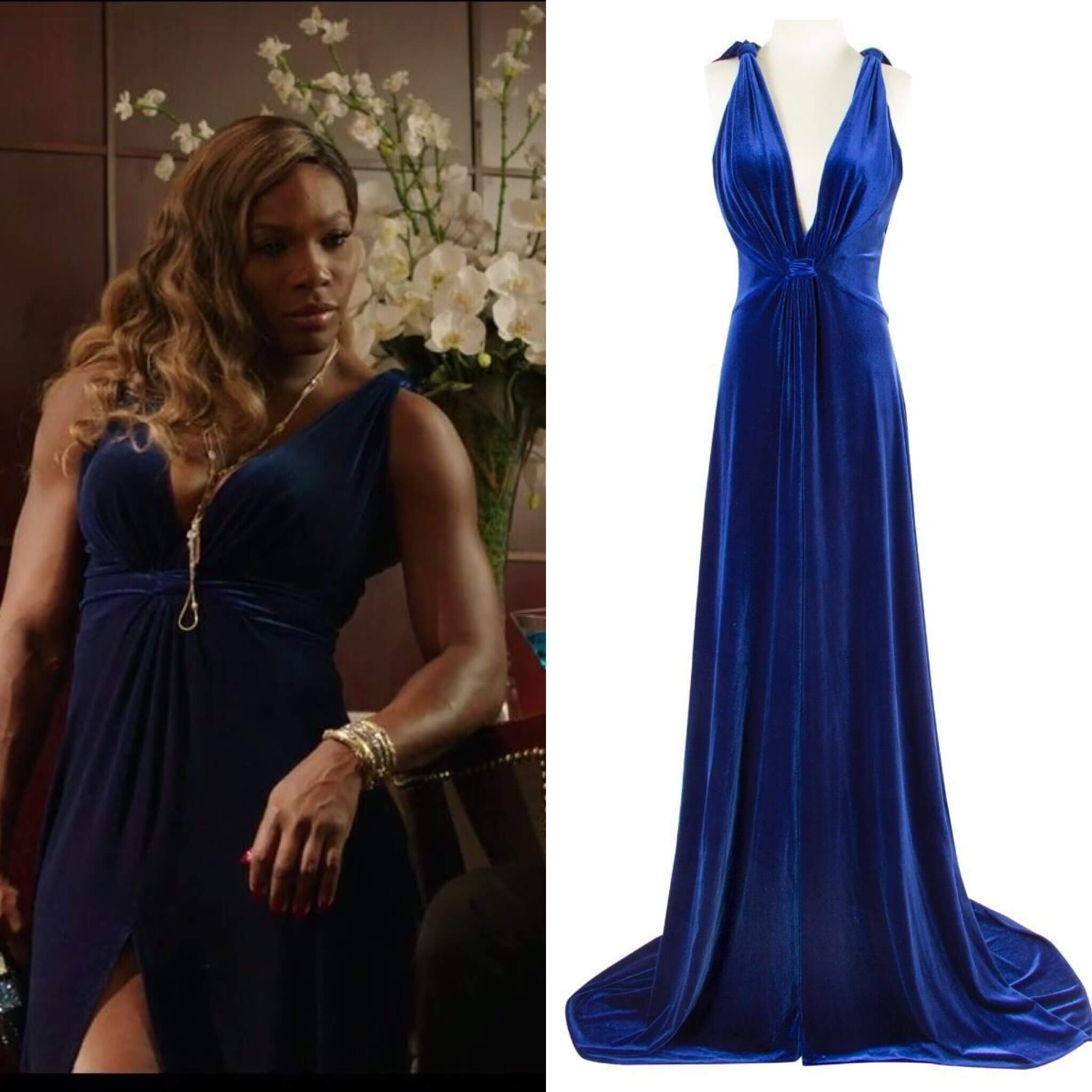 A Serena Williams ScreenWorn Hero Movie Dress & Clutch. Pixels (2015