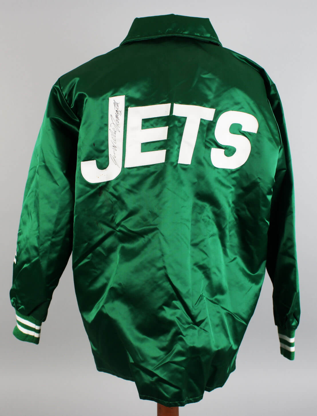 196869 New York Jets Joe Namath GameWorn, Signed Jacket from Super