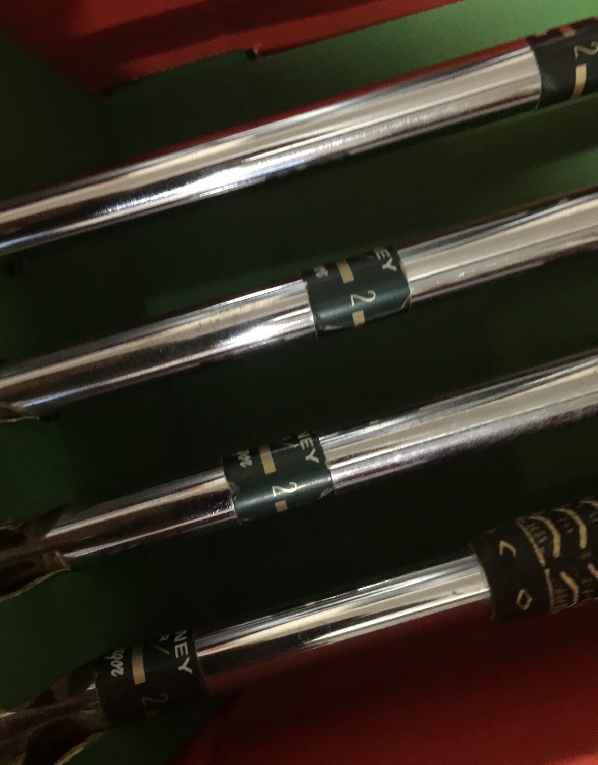 MacGregor VIP Limited 1,3,4,5 Wood Drivers RH Vintage Golf clubs 1970's