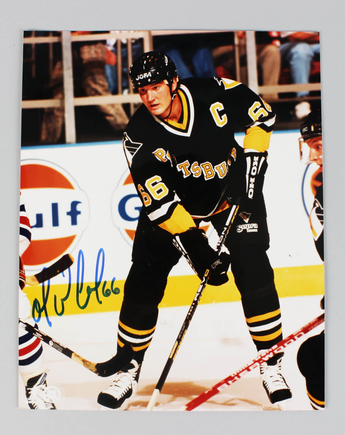 Pittsburgh Penguins Mario Lemieux Signed & Inscribed 8×10 Photo COA