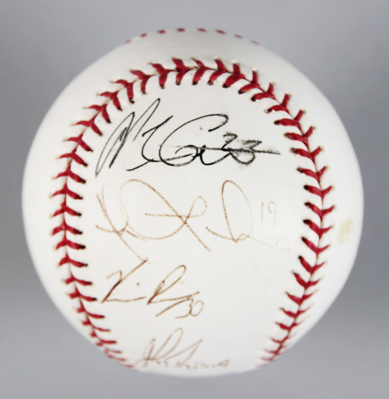 2004 Atlanta Braves MultiSigned Baseball COA Memorabilia Expert