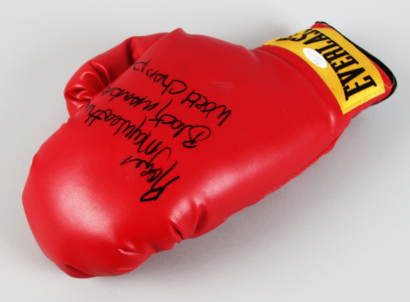 Roger Mayweather Signed Boxing Glove "Black Mamba" COA JSA