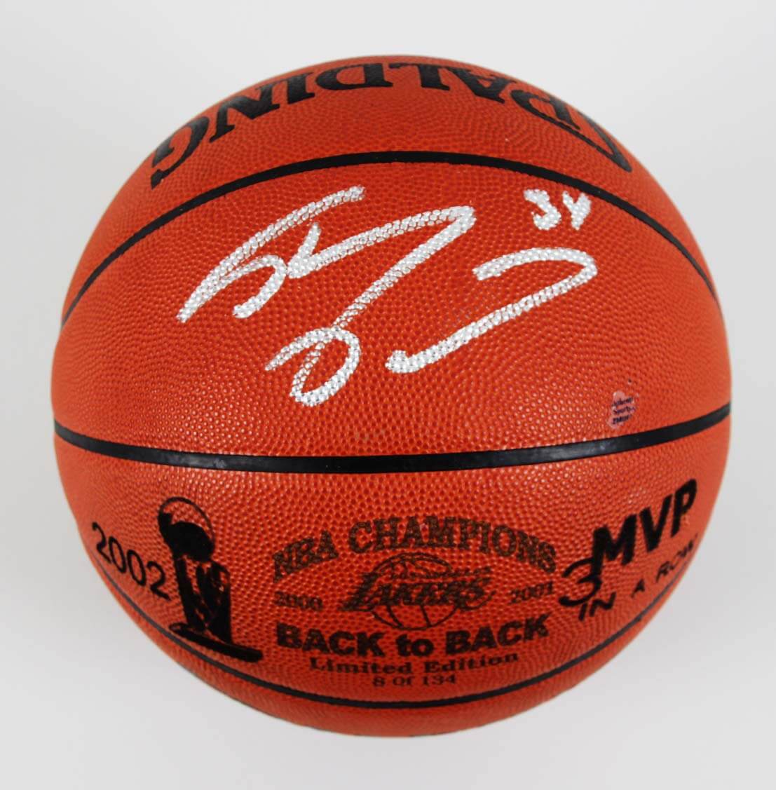 Shaq Signed Basketball
