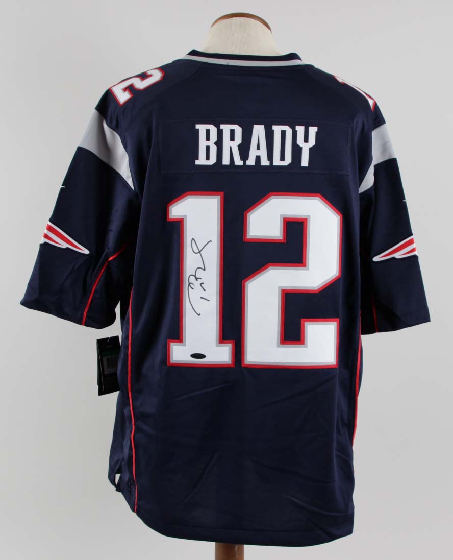 tom brady signed jersey