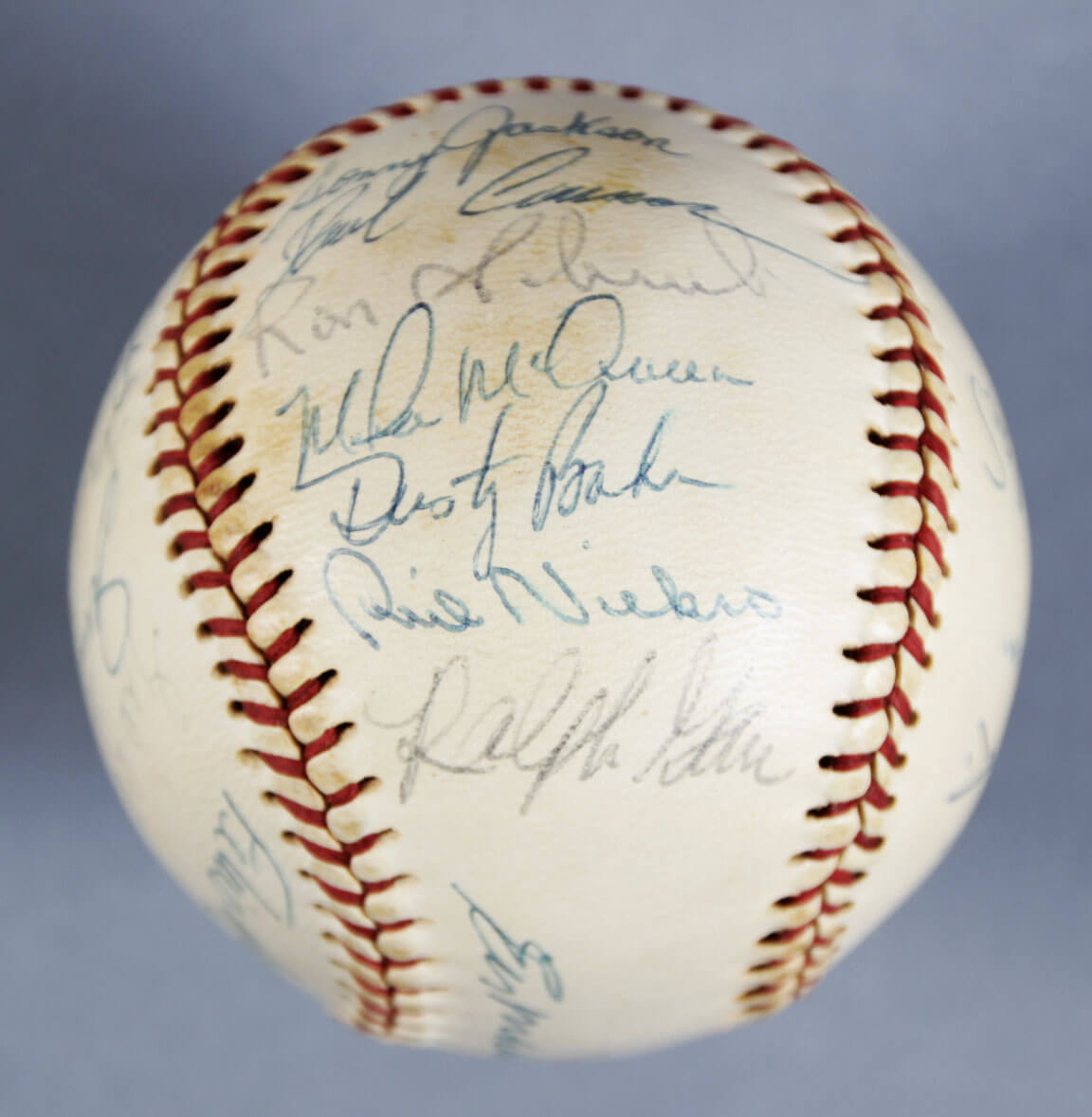 1972 Atlanta Braves TeamSigned Baseball COA JSA Memorabilia Expert
