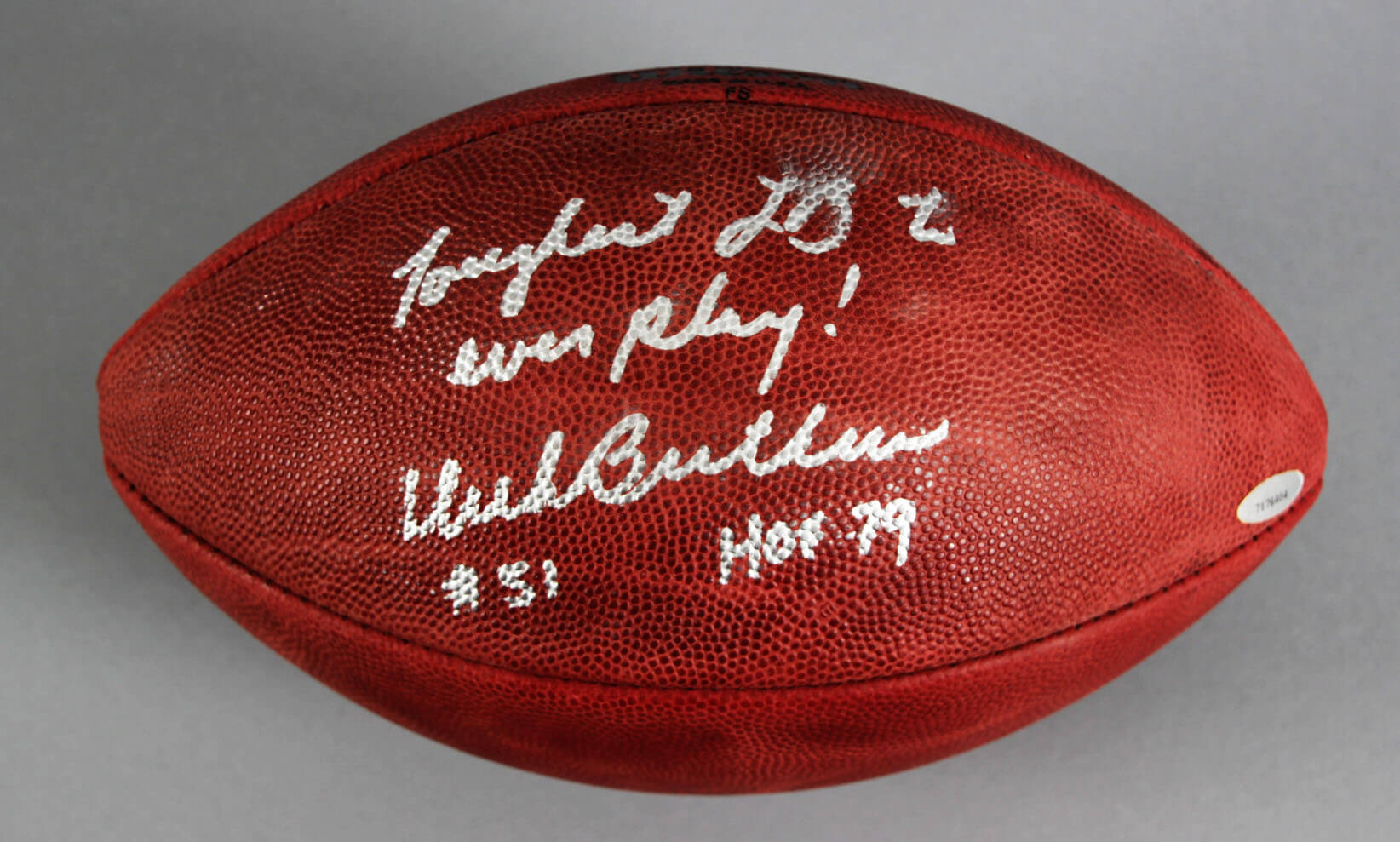 dick butkus signed Sex thick woman