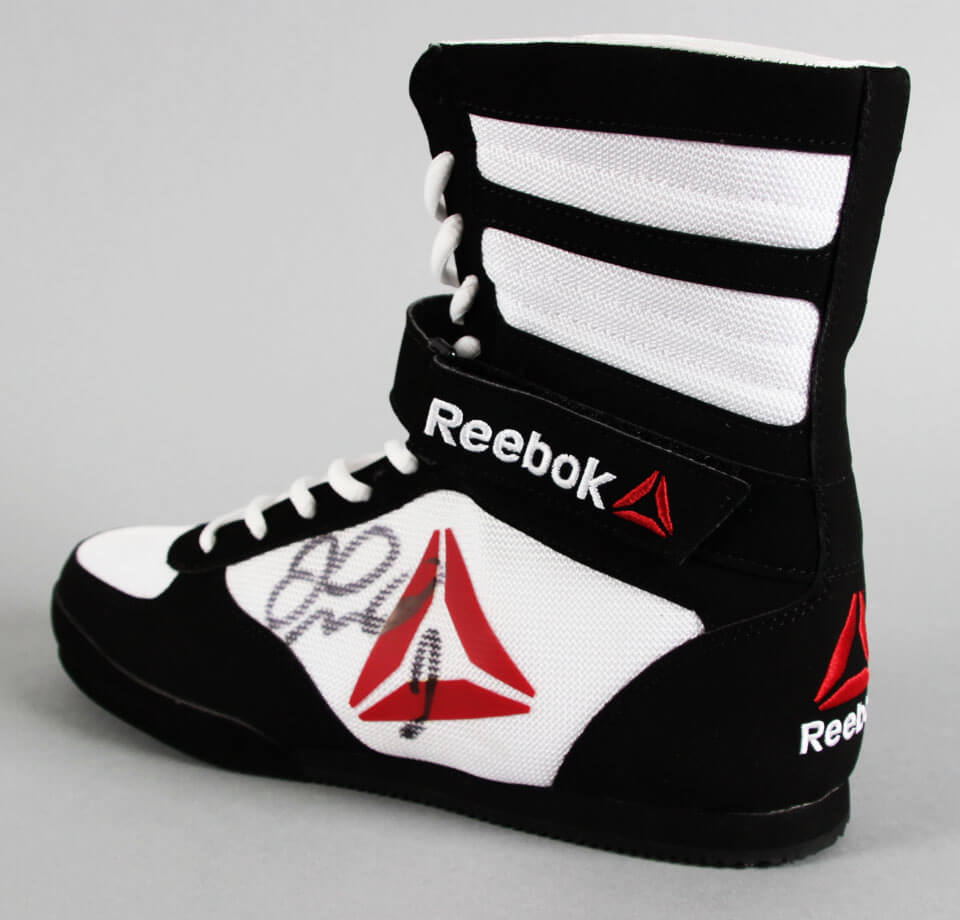 Floyd Mayweather Jr. Signed Boxing Shoe