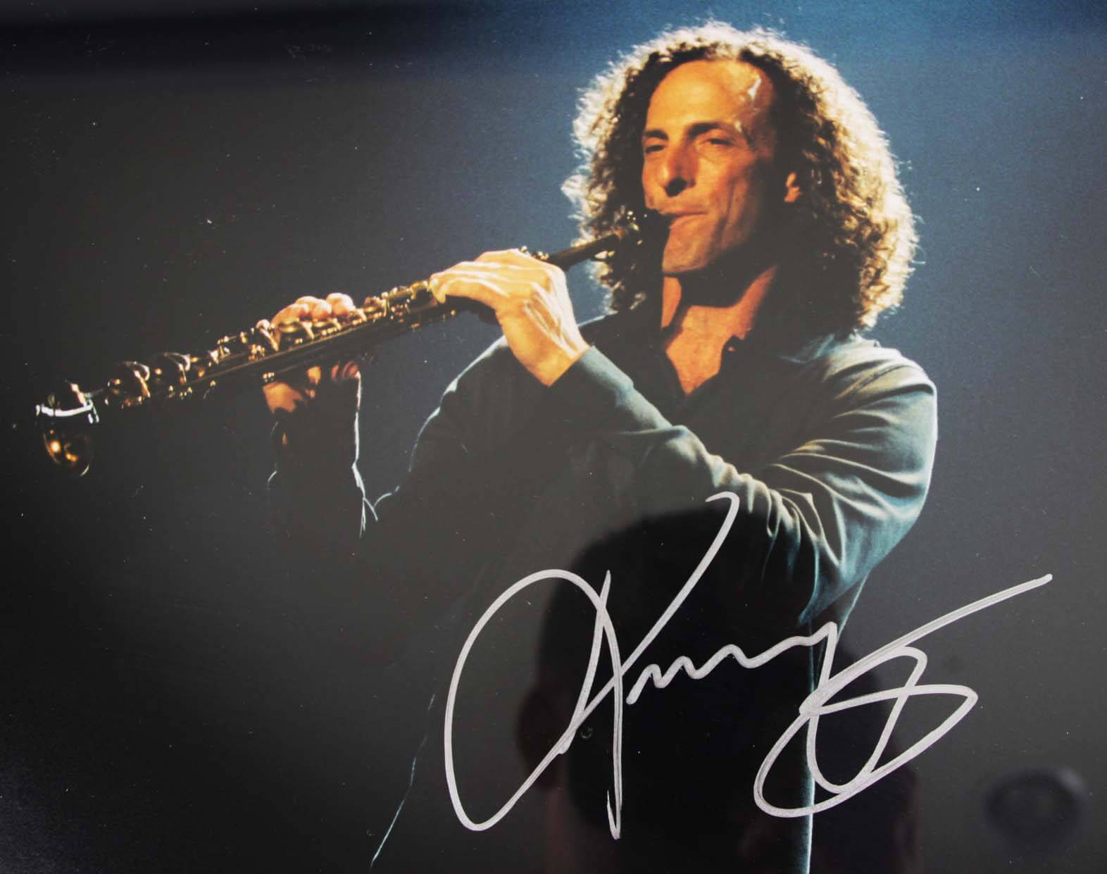 Kenny G Signed Photo