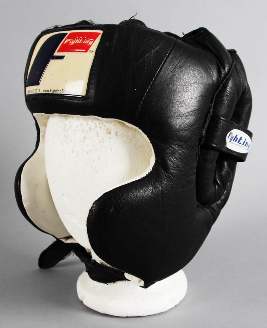 Floyd Mayweather, Jr. Training Worn Used Boxing Headgear COA 100