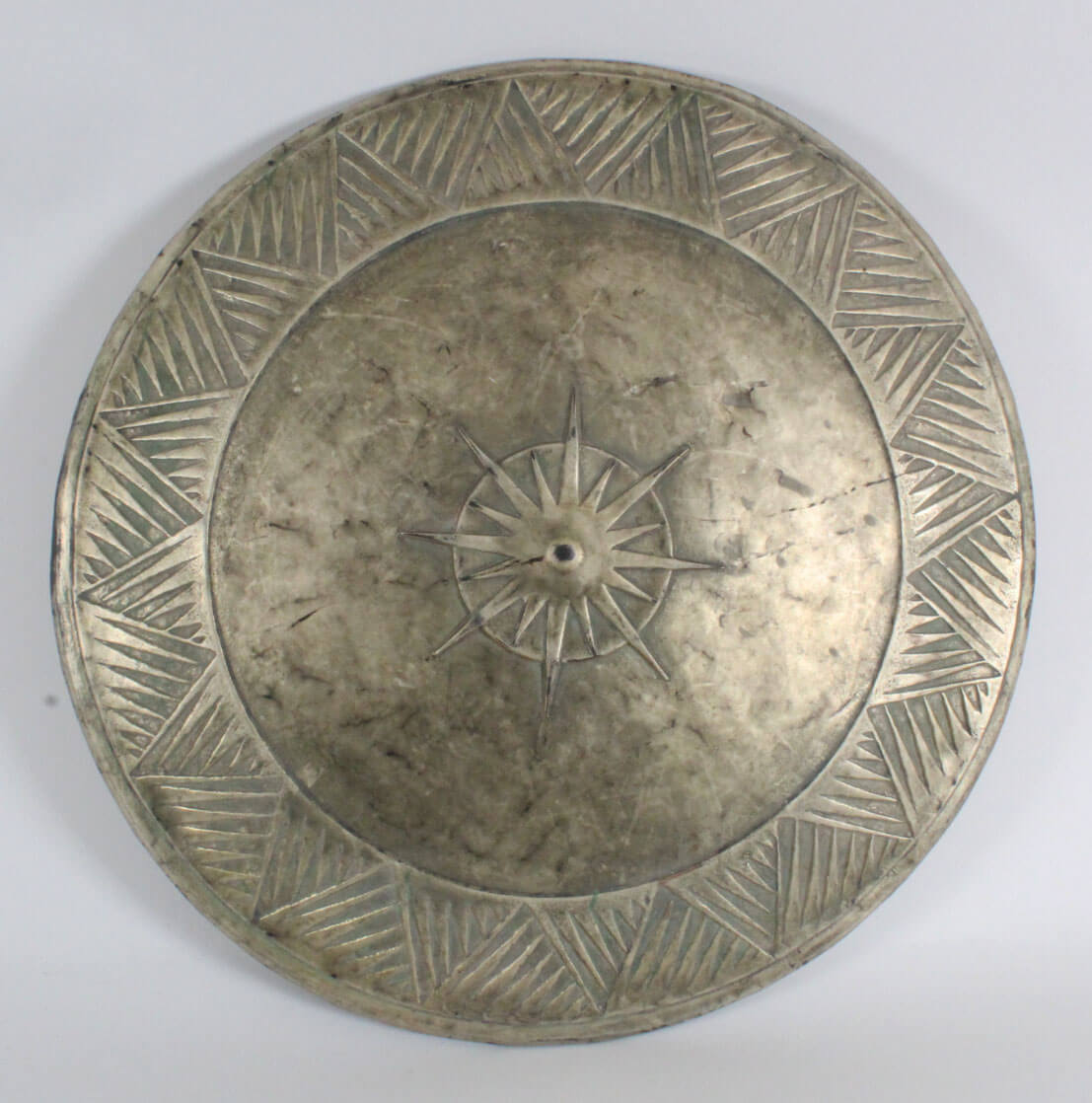 "Troy" Large Shield Movie Prop (Backlot Props) Memorabilia Expert