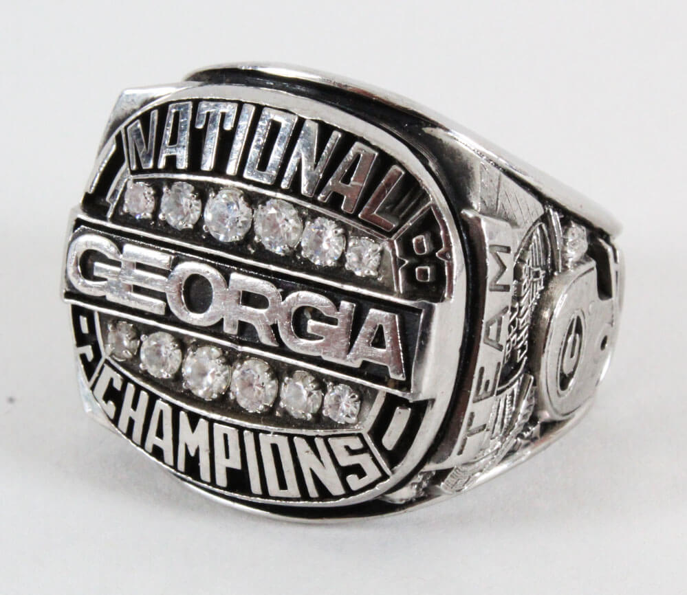 1981 Georgia Bulldogs Championship Ring Sugar Bowl | Memorabilia Expert