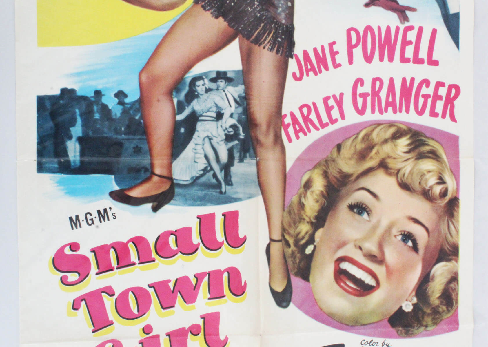 1953 Small Town Girl Movie Poster One Sheet 53/36 Memorabilia Expert