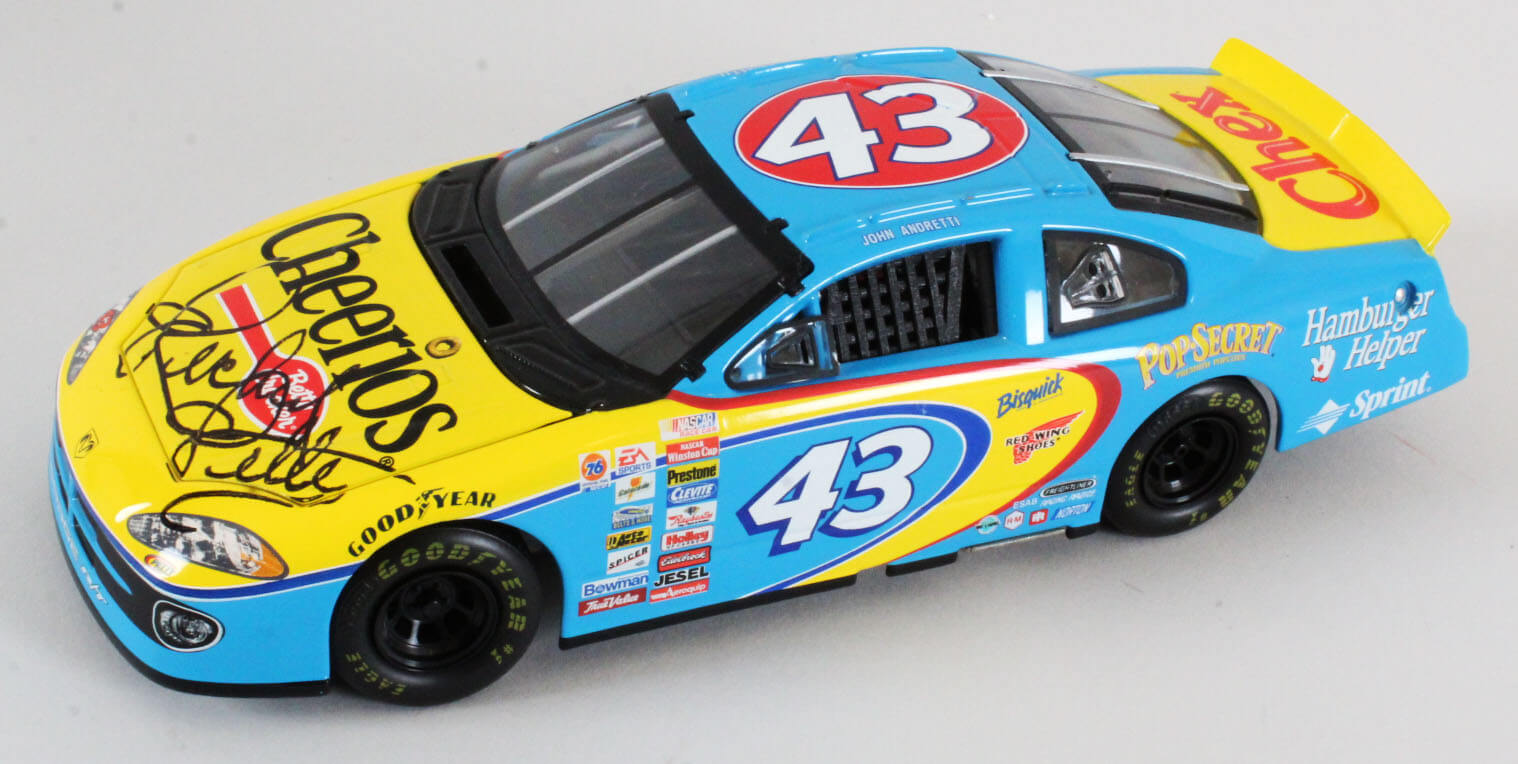 richard petty autographed diecast