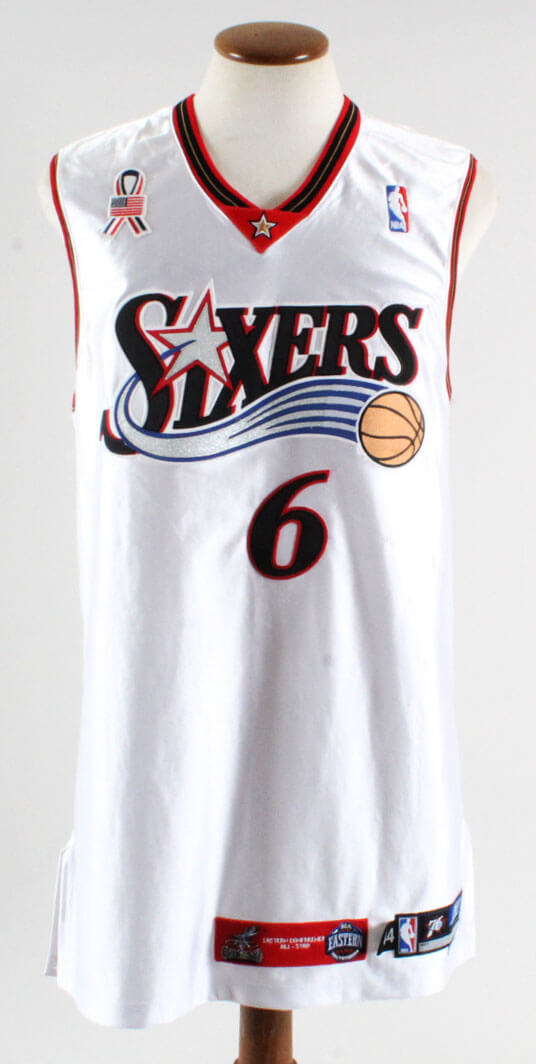 2002 Allen Iverson Extra EventIssued AllStar Jersey
