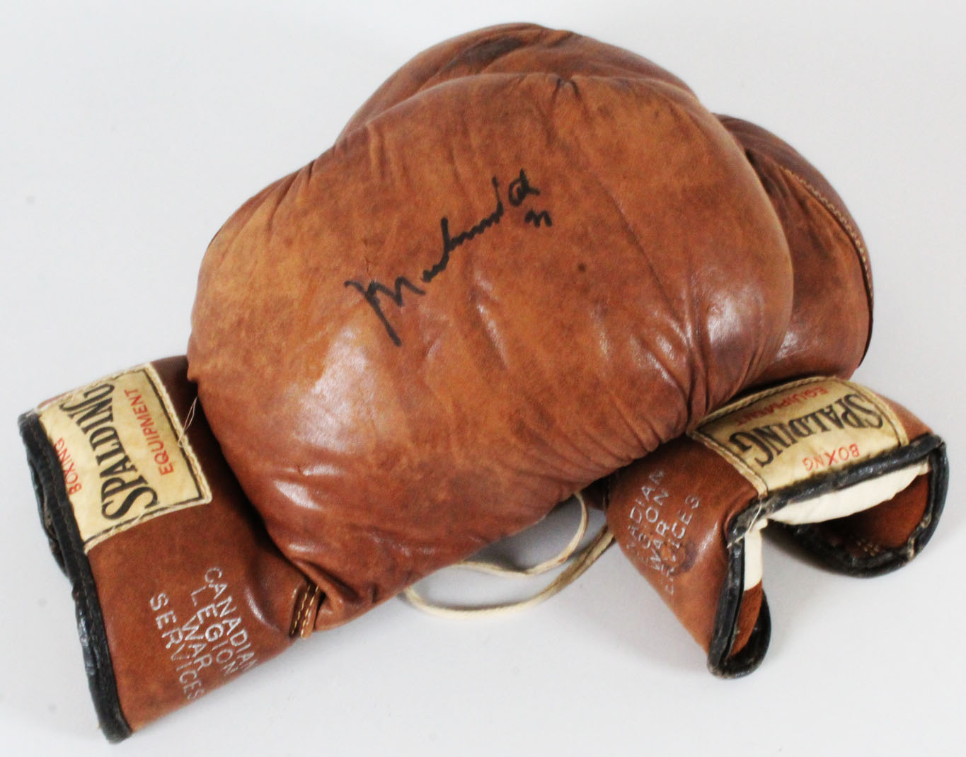 Muhammad Ali Signed Boxing Gloves COA PSA/DNA Memorabilia Expert