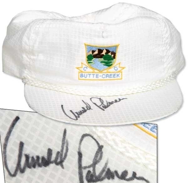 arnold palmer signed hat