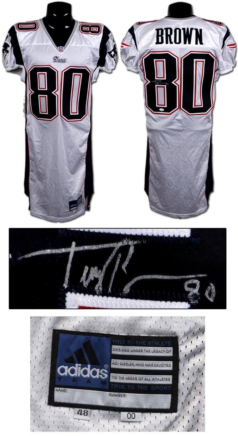 troy brown jersey