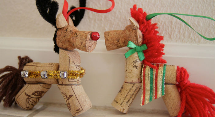 La creatividad destaca en los adornos navideños.