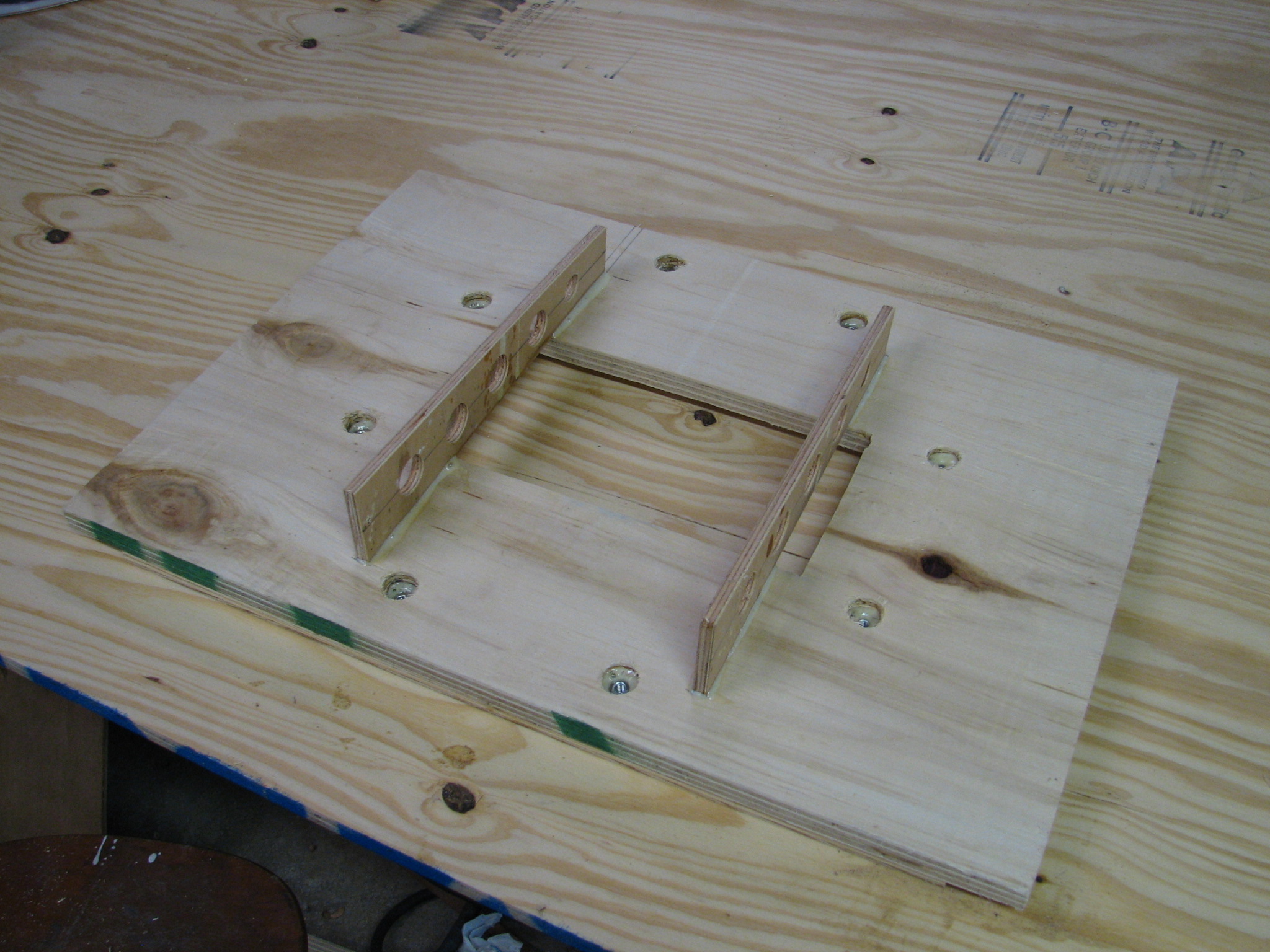 Baffle front side
