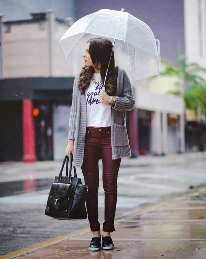 Looks para la lluvia - Revista Amiga
