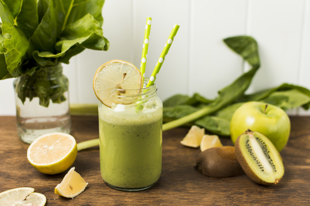 Smoothie de kiwi y nueces