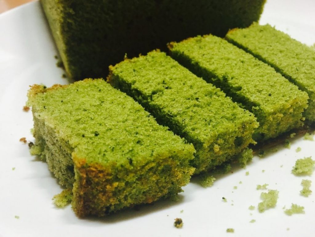 Prepara un delicioso panqué de matcha