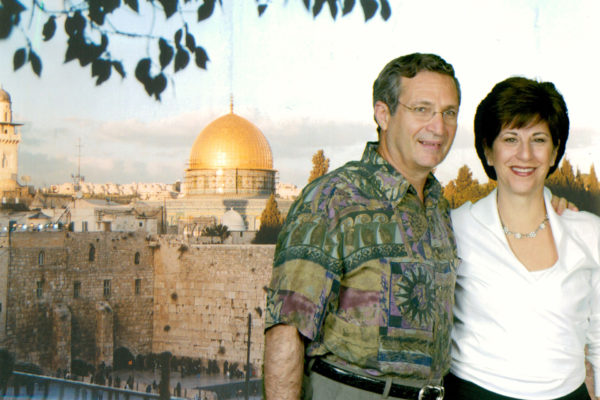 Norm and Susie Pappas have been to Israel many times.
