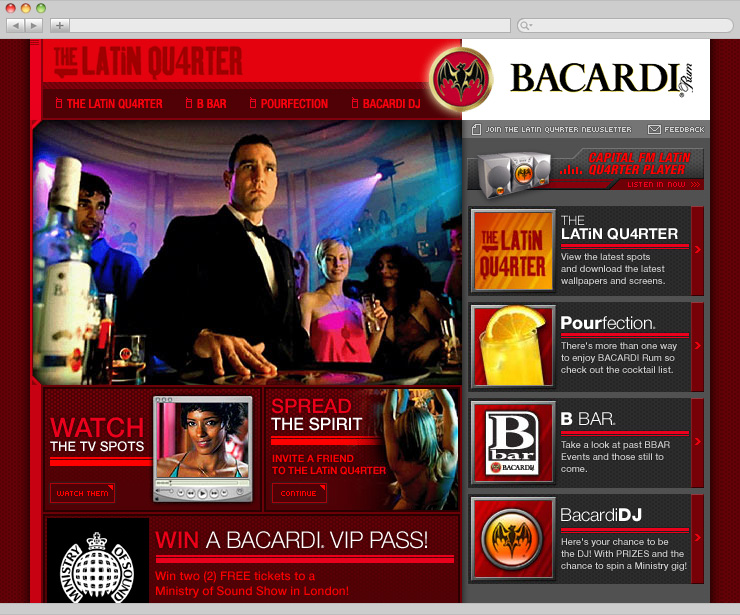Homepage Design