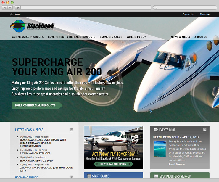 Homepage Design