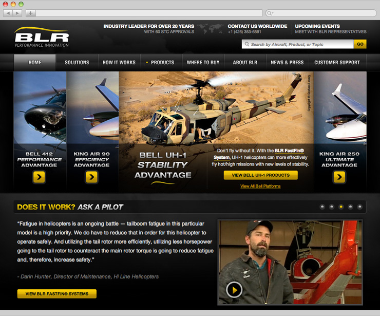 Homepage Design