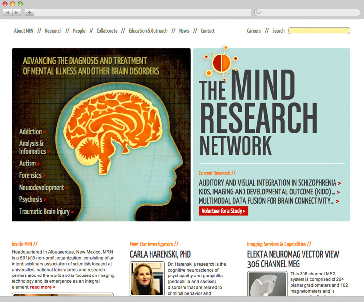 Homepage Design