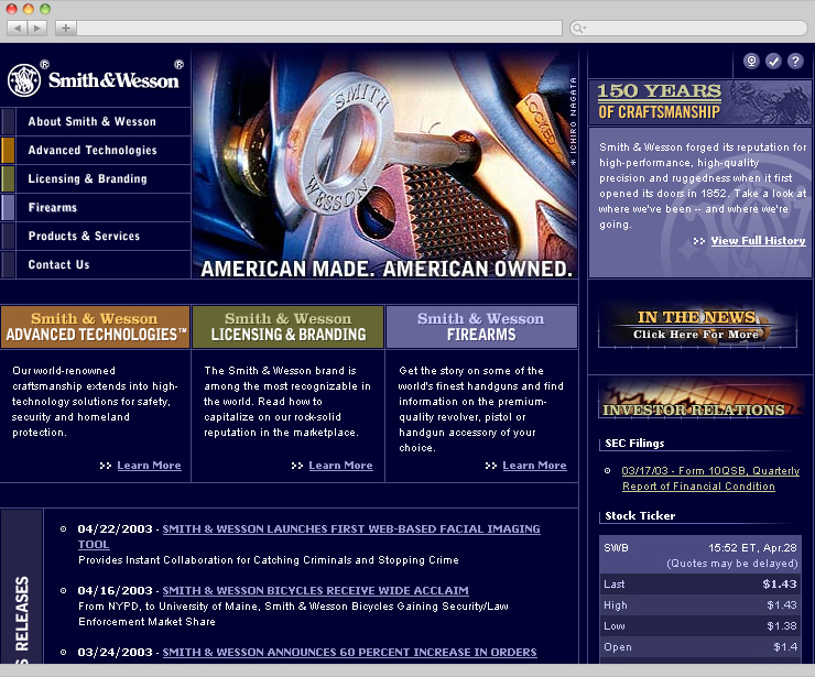 Homepage Design