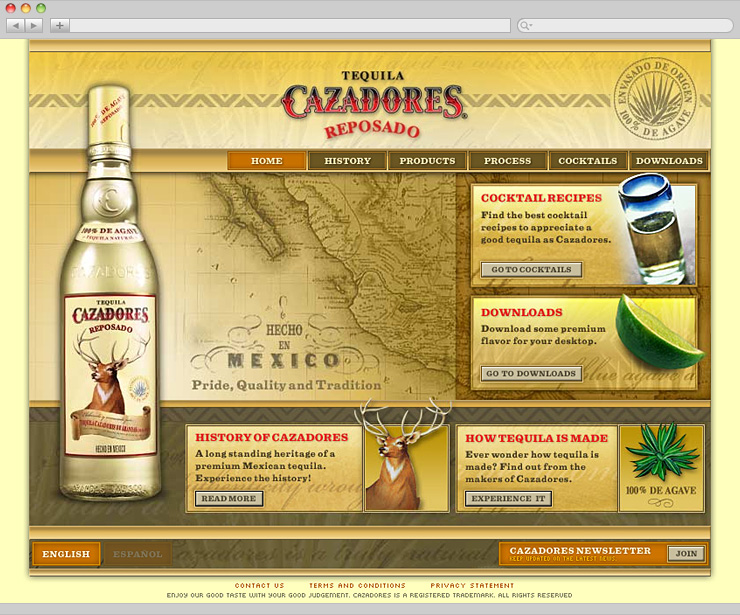 Homepage Design