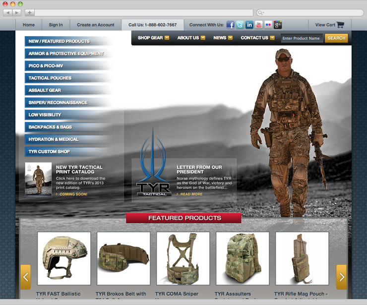 Homepage Design
