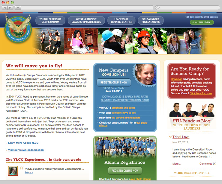 Homepage Design