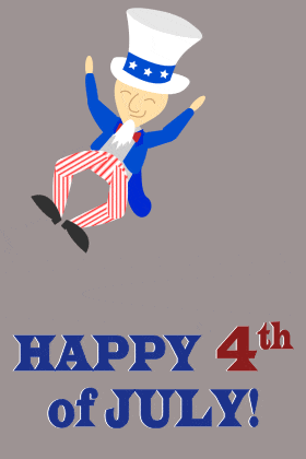 Uncle Sam Jumps ecard