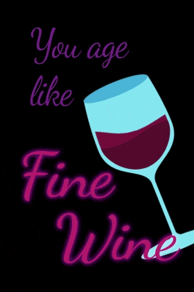 Age Like a Fine Wine ecard
