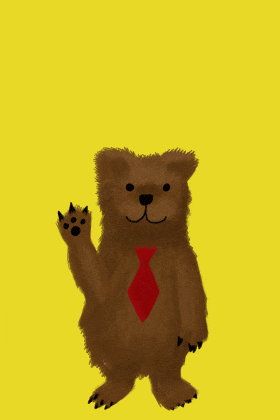 Fathers Day Bear ecard