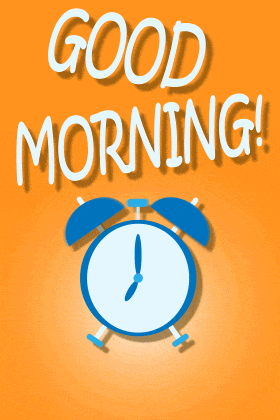 Good Morning Alarm ecard