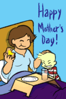 Breakfast in Bed ecard